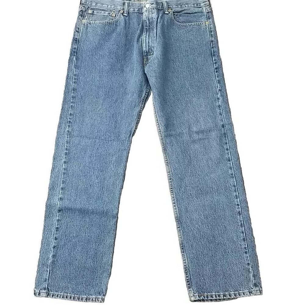 Levi 505 Jeans Mens 40x32 Blue Straight Leg Work Wear